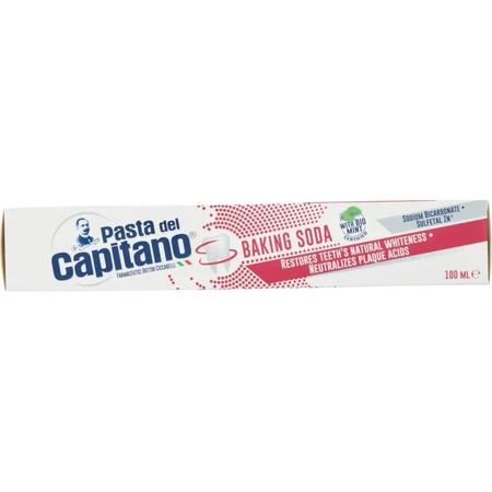 Captain's Zahnpasta mit Backpulver – 100 ml