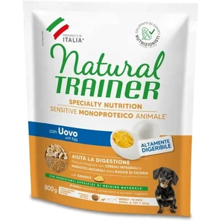 Natural Trainer Sensitive (Gluten-Free, Egg-Free) – Complete Food for Adult Small Toy Breed Dogs, 800 g