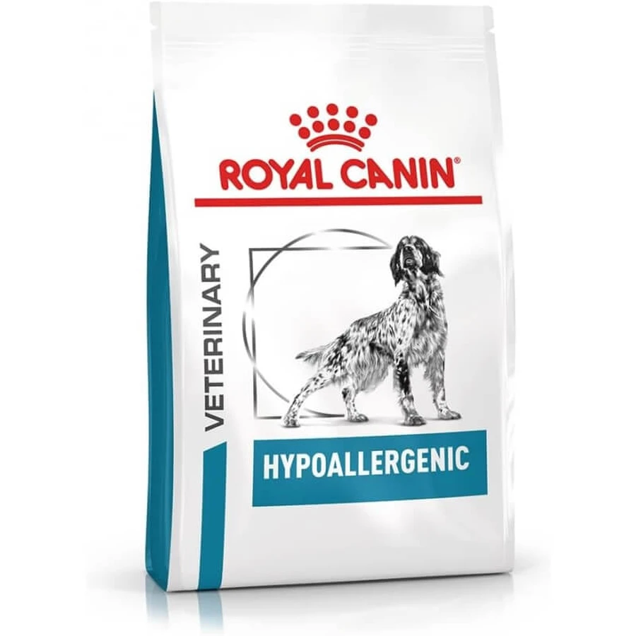 Royal Canin Hypoallergenic - Alimento dietético completo para perros con intolerancias alimentarias, 14 kg