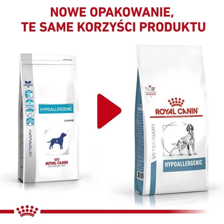 Royal Canin Hypoallergenic - Alimento dietético completo para perros con intolerancias alimentarias, 14 kg