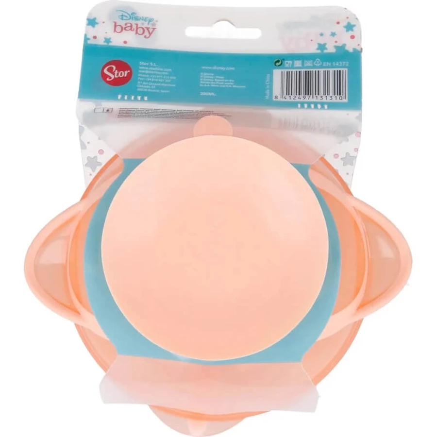 Disney Baby Minnie - Bowl with Suction Cup, Lid, and Spoon