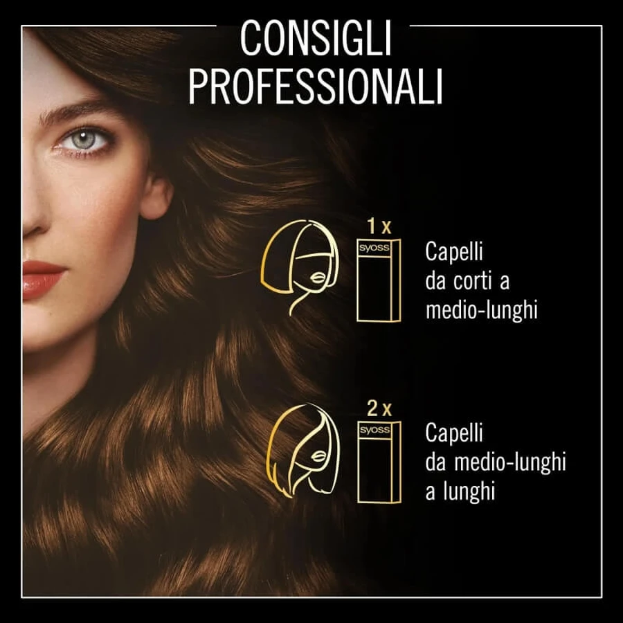 Syoss Oleo Intense - Coloration permanente n° 4-18, brun moka
