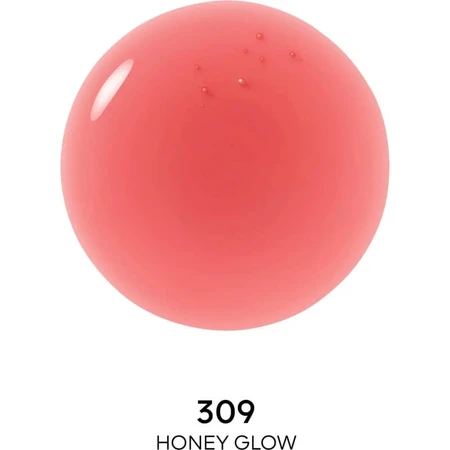 Aceite para labios Guerlain KissKiss Bee Glow - Aceite voluminizador para labios n.º 309 Honey Glow