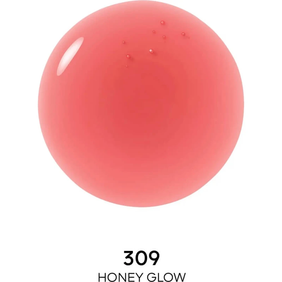 Aceite para labios Guerlain KissKiss Bee Glow - Aceite voluminizador para labios n.º 309 Honey Glow