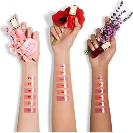 Aceite para labios Guerlain KissKiss Bee Glow - Aceite voluminizador para labios n.º 309 Honey Glow