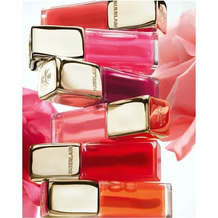 Aceite para labios Guerlain KissKiss Bee Glow - Aceite voluminizador para labios n.º 309 Honey Glow