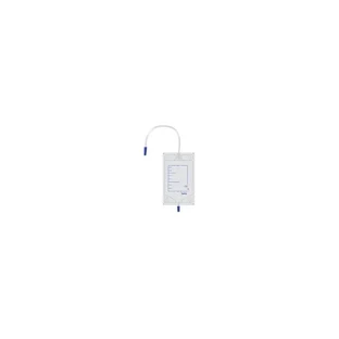 10 bolsas de drenaje para las piernas con un tubo de 10 cm