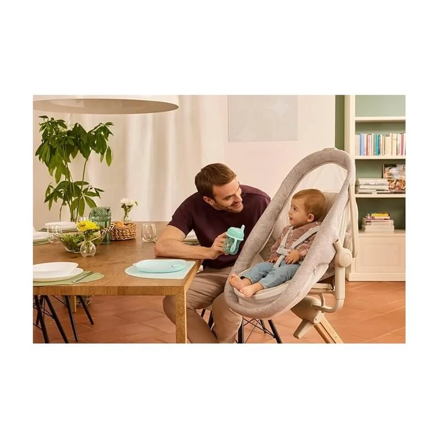 Chicco Baby Hug 4-in-1 „Scandinavian Harmony“ – Babybett, Hochstuhl, Stuhl und Sessel für 0–36 Monate