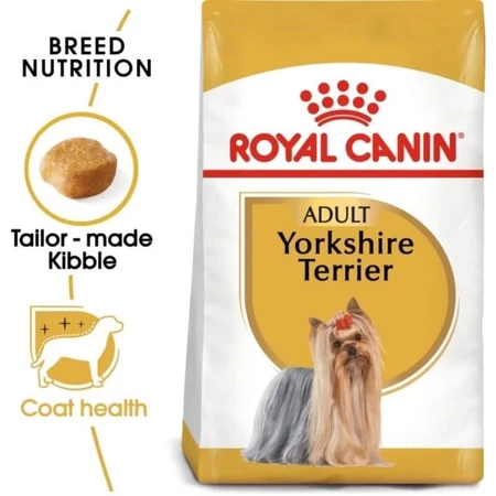 Royal Canin Adult Yorkshire Terrier - Aliment complet pour Yorkshire Terriers adultes, 7,5 kg