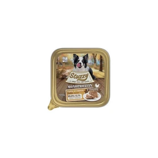 Stuzzy Monoprotein Chicken - Complete Food for Adult Dogs, 100 g