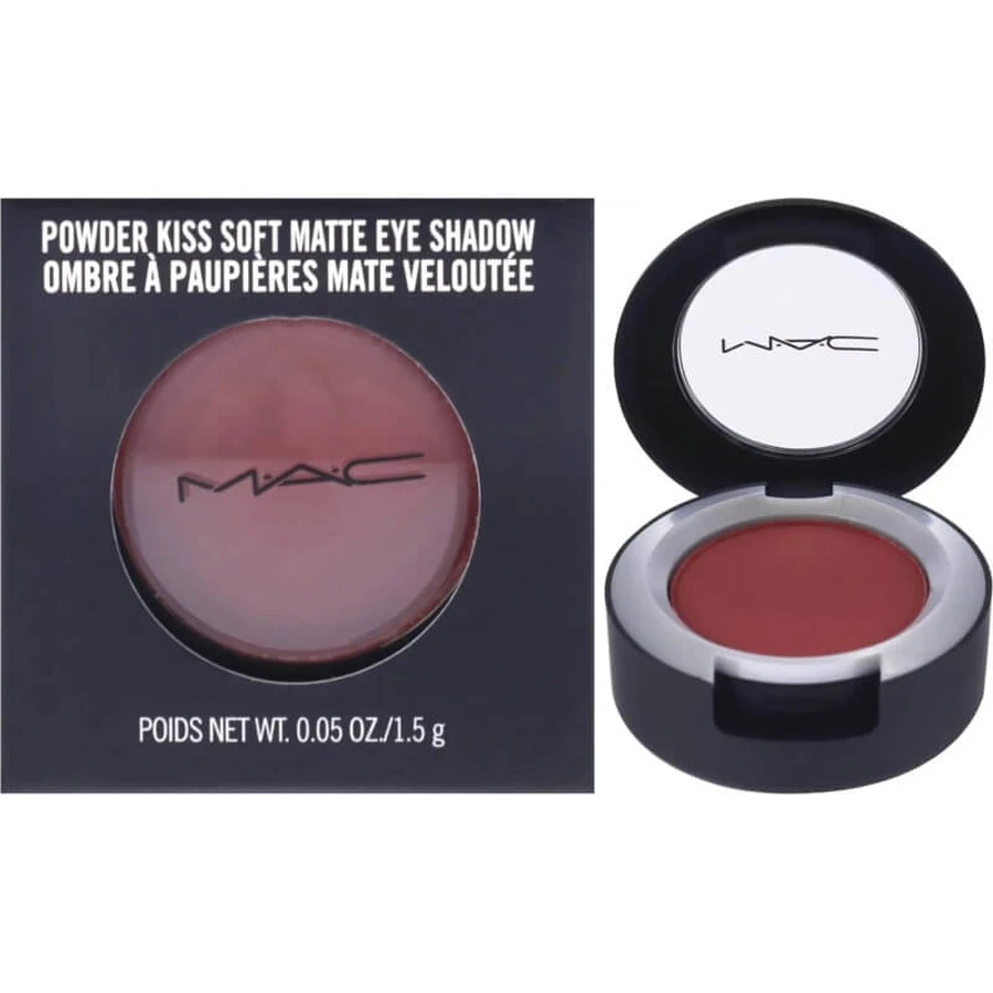 Mac Powder Kiss Soft Matte Eyeshadow - Oogschaduw in compactvorm - Devoted to Chili