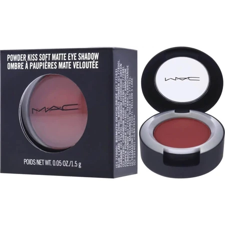 Mac Powder Kiss Soft Matte Eyeshadow - Oogschaduw in compactvorm - Devoted to Chili