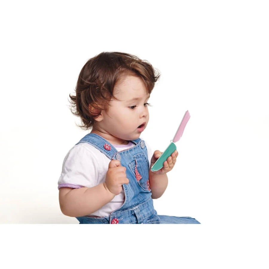 Clementoni Minnie Flip Phone - Interactive Toy Smartphone for Kids