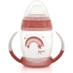 Kiokids Step 1 Trinklernbecher mit Henkeln, 270 ml – Rosa, ab 6 Monaten