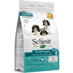 Schesir Small Puppy Chicken – Alleinfuttermittel für Welpen kleiner Rassen, 800 g