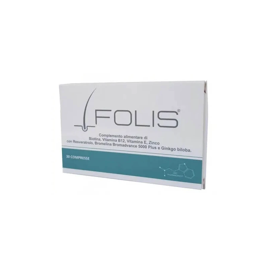 Folis 30 tablets - hair and skin supplement