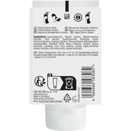 Wella Fusion Intense Repair - Masque réparateur 75 ml