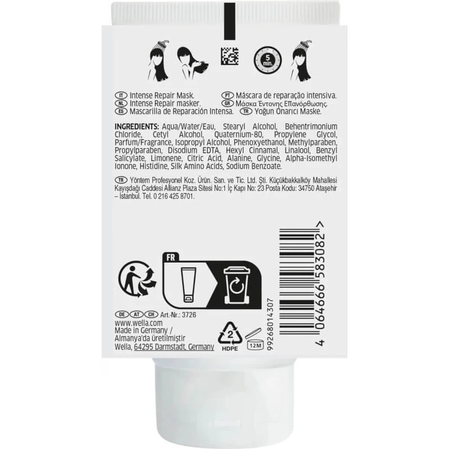 Wella Fusion Intense Repair - Masque réparateur 75 ml