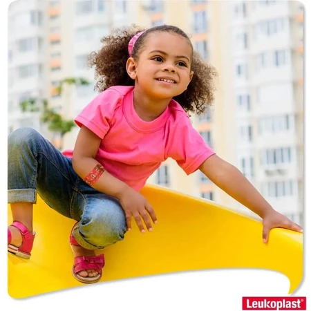 Leukoplast Kids Hero Edition op maat te knippen pleister voor kinderen - 1 meter x 6 cm