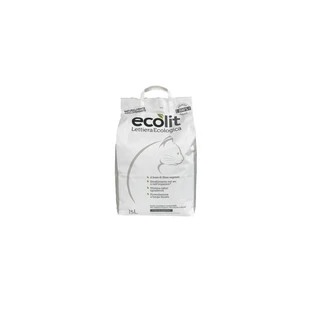 Welly Ecolit - Arena para gatos ecológica, compostable, que se aglomera de forma natural y controla los olores, 15 litros