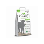 Welly Ecolit - Arena para gatos ecológica, compostable, que se aglomera de forma natural y controla los olores, 15 litros