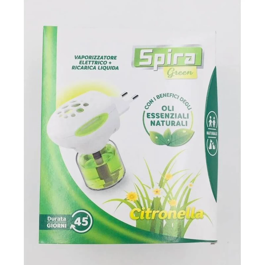 Spira Vaporizzatore elettrico green - insetticida