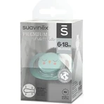 Suavinex Bonhomia – SX Pro Silikon-Schnuller 6–18 Monate – Grüne Eule