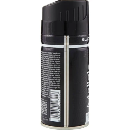 Malizia Black &amp; Wild - Deodorant in sprayvorm voor mannen, 150 ml