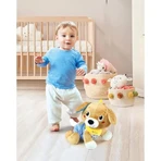 Clementoni Billo Bau, «Crawl with Me» — Peluche interactivo que habla, de 6 a 36 meses