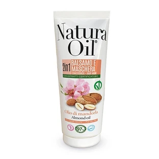 Acondicionador y mascarilla 2 en 1 Natura Oil con aceite de almendra, 100 ml