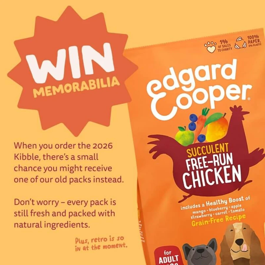 Edgard & Cooper Chicken Kibble - Complete Food for Adult Large-Breed Dogs, 12 kg