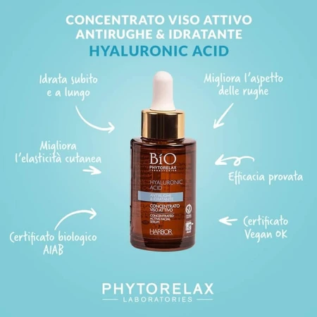 Phytorelax Bio Concentrated Hyaluronic Acid Active Face Treatment 30 ml