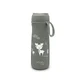 Nuvita Moovo - Stainless Steel Insulated Water Bottle with Straw and Retractable Spout, Sage Green, 500 ml