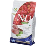 Farmina N&amp;d Quinoa Weight Management Lam, Quinoa, Broccoli &amp; Asperges - Voeding voor volwassen katten met overgewicht, 1,5 kg