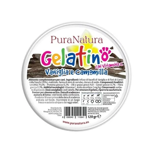 Bruno by Grana Mangimi « Pura Natura » - Gélules à la vanille et à la camomille - Complément alimentaire pour chiens, 120 g