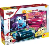 Maxipuzzle «Cars 3 Challenge» de Lisciani, de doble cara, 60 piezas