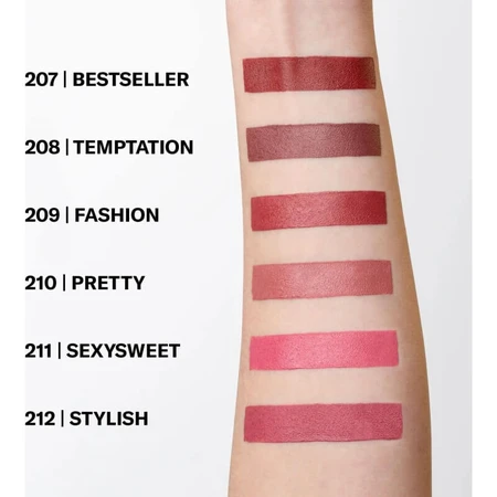 Mesauda Cult matte – ruj mat nr. 207, bestseller