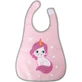 Kiokids Waterproof Bib - Pink Unicorn