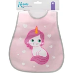 Kiokids Waterproof Bib - Pink Unicorn