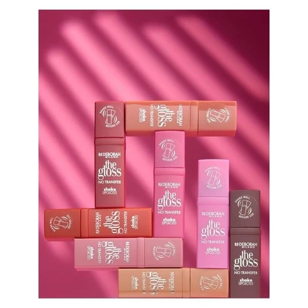 Deborah The Gloss No Transfer Shake Lipgloss nr. 04 Pop Pink