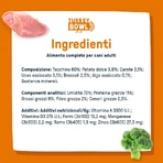 Dog Heroes Turkey Bowl - Aliment complet pour chiens adultes présentant des sensibilités digestives ou des problèmes de poids, 390 g