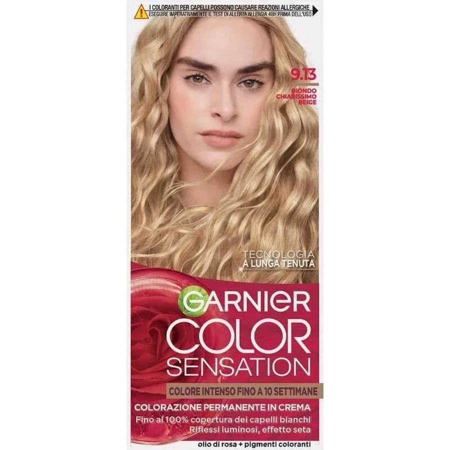 Garnier Color Sensation - Permanente haarkleuring nr. 9.13 Zeer licht beige blond