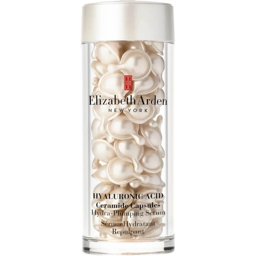 Elizabeth Arden Ácido hialurónico y ceramidas: sérum hidratante y reafirmante, 60 cápsulas