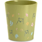 Juego de comida para bebés de Suavinex: plato llano + cuenco + vaso + cuchara - Pistacho