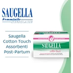 Saugella Postpartum Pads, Cotton Touch, 10 pads