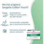 Saugella Postpartum Pads, Cotton Touch, 10 pads