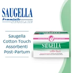Saugella Postpartum Pads, Cotton Touch, 10 pads