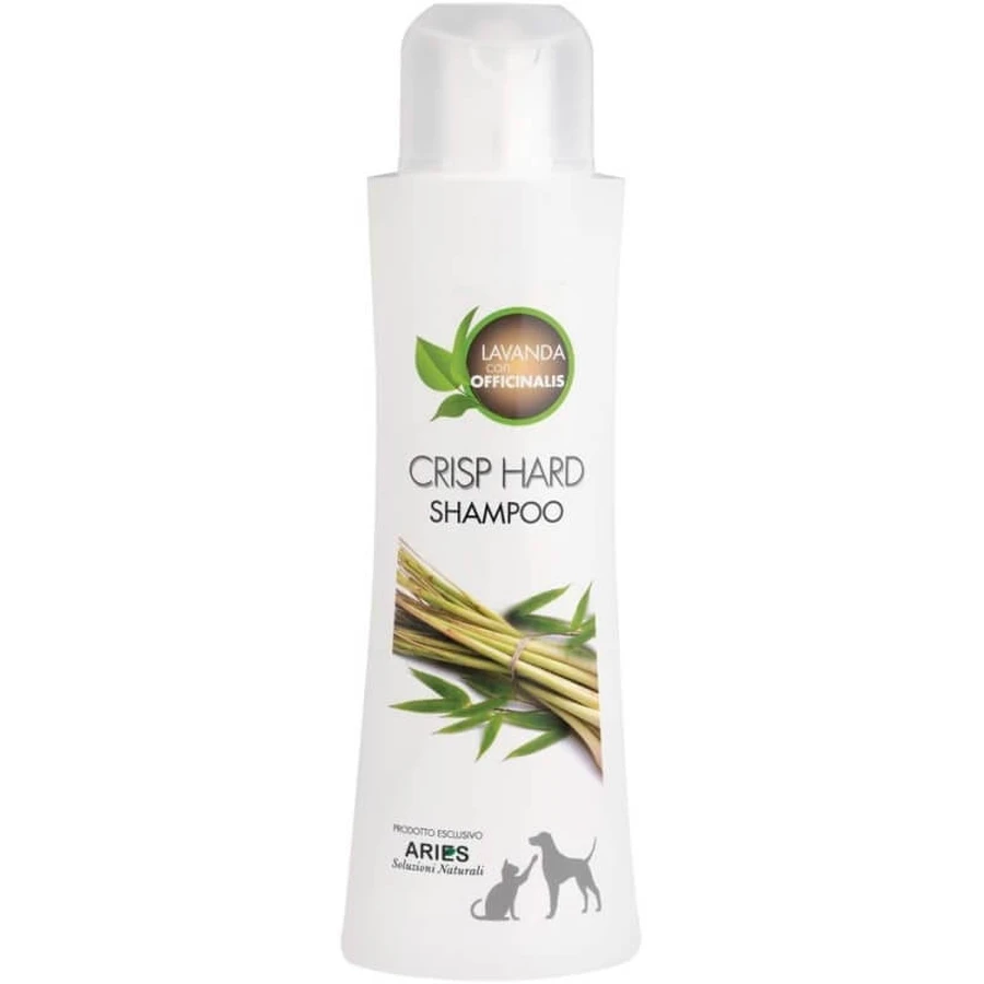 Aries biopetcosmetic Crisp Hard - Professional Strengthening and Structuring Shampoo for Coarse and Rough Coats, 250 ml