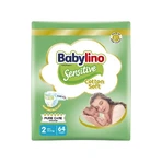 Babylino Sensitive - 64 pañales mini talla 2 (3–6 kg)