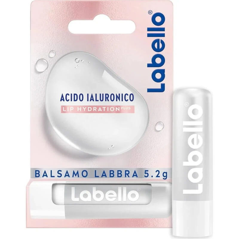 Labello Hyaluronic Acid Lip Hydration Plus - Lip Balm - Rose